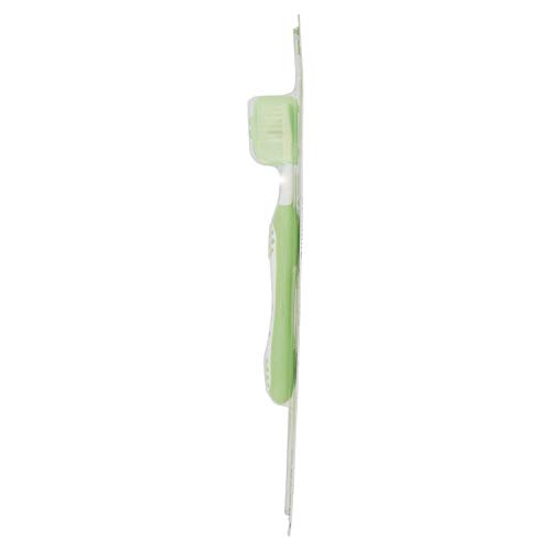 Chicco - Cepillo dental divertido con cerdas suaves para 6-36 meses, color verde