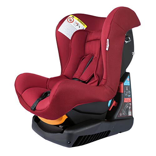 Chicco Chicco Cosmos Silla de coche grupo 0+1 (0-18kg) con reductor, color rojo (Red Passion) Silla de coche grupo 0+/1, Color Red Passion