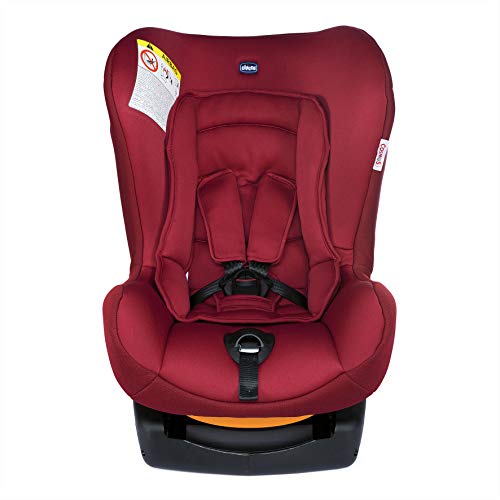 Chicco Chicco Cosmos Silla de coche grupo 0+1 (0-18kg) con reductor, color rojo (Red Passion) Silla de coche grupo 0+/1, Color Red Passion