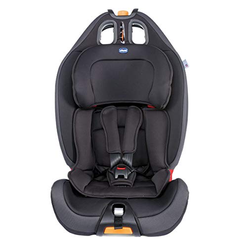 Chicco Chicco Gro Up 123 Silla de coche grupo 123 (9-36kg) con reductor, color negro (Jet Black) Silla de coche grupo 1/2/3, Color Jet Black