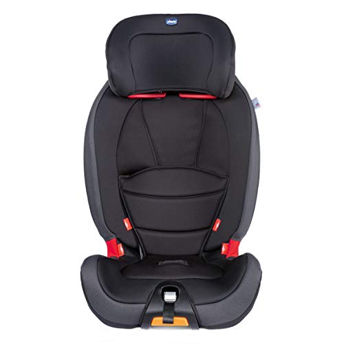 Chicco Chicco Gro Up 123 Silla de coche grupo 123 (9-36kg) con reductor, color negro (Jet Black) Silla de coche grupo 1/2/3, Color Jet Black