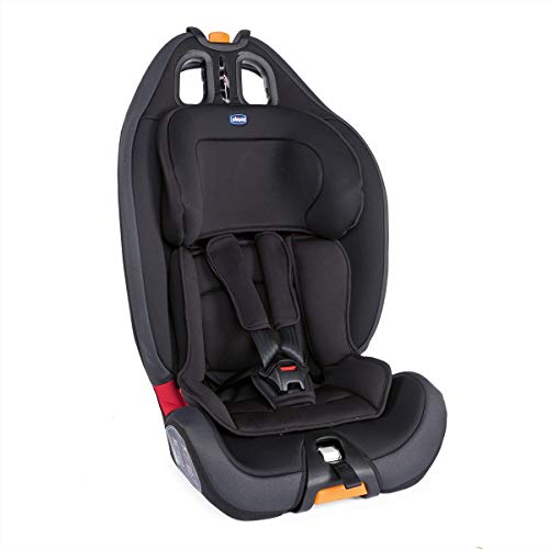 Chicco Chicco Gro Up 123 Silla de coche grupo 123 (9-36kg) con reductor, color negro (Jet Black) Silla de coche grupo 1/2/3, Color Jet Black