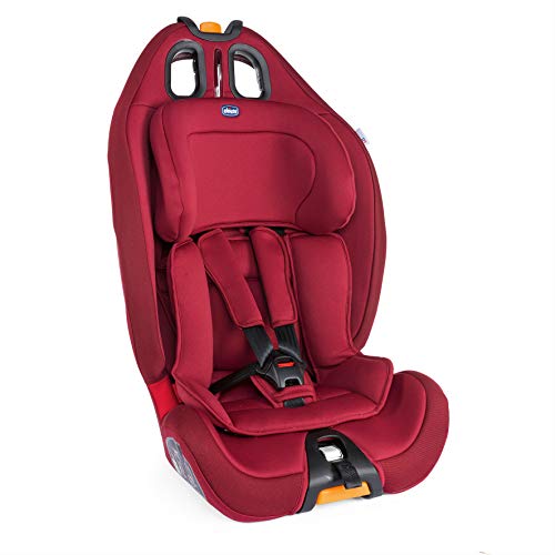 Chicco Chicco Gro Up 123 - Silla de coche grupo 123 (9-36kg) con reductor, color rojo (Red Passion) - Silla de coche grupo 1/2/3, Color Red Passion