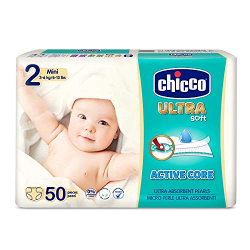 Chicco Chicco Ultra Soft, Pañales Maxi, Talla 2 (3-6 kg), 1