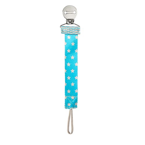 Chicco Clip Fashion - Cadena portachupetes, azul