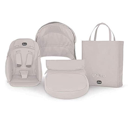 Chicco-  Conjunto de accesorios para cochecito / cochecito Urban color Pack, Beige (VERANO SAHARA)