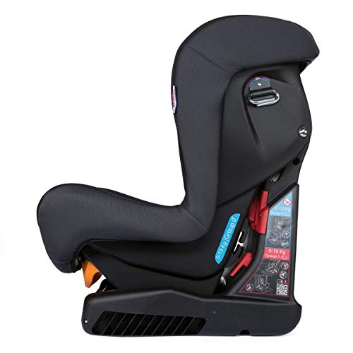 Chicco Cosmos Silla de coche grupo 0+1 (0-18kg) con reductor, color negro (Jet Black) Silla de coche grupo 0+/1, Color Jet Black