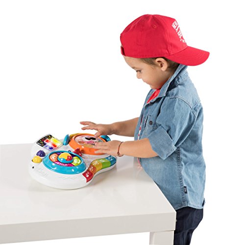 Chicco Dj Mixy- Piano interactivo con luces y melodías y 2 modos de juego