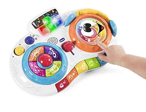 Chicco Dj Mixy- Piano interactivo con luces y melodías y 2 modos de juego