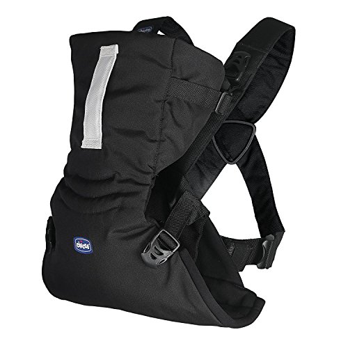 Chicco Easy Fit - Chicco Easy Fit - Mochila Ergonómica Portabebé, De 0 A 9 Kg, Color Negro (Black Night)