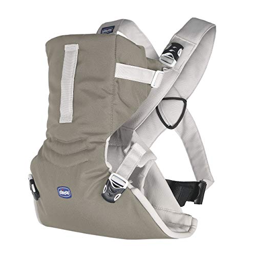 Chicco Easy Fit  Mochila ergonómica portabebé, de 0 a 9 kg, color beige