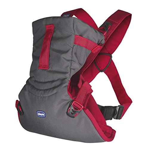 Chicco Easy Fit  Mochila ergonómica portabebé, de 0 a 9 kg, color rojo