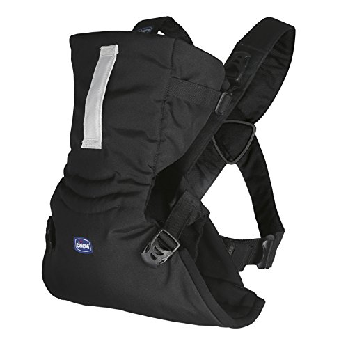 Chicco Easy Fit Mochila ergonómica portabebé, hasta 9 kg, color negro (Black Night)