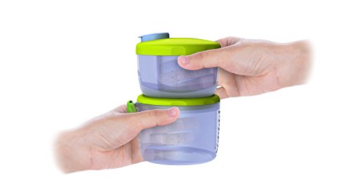 Chicco Easy Meal - Dispensador 2 en 1 de leche en polvo y/o comida, 300ml, 0m+