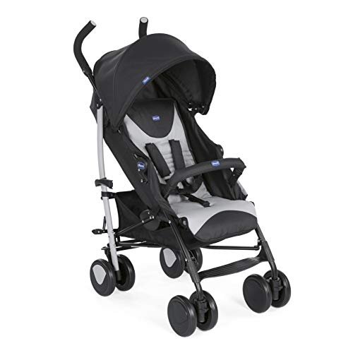 Chicco Echo - Silla de paseo, ligera y compacta, soporta hasta 22kg, color gris (Stone)