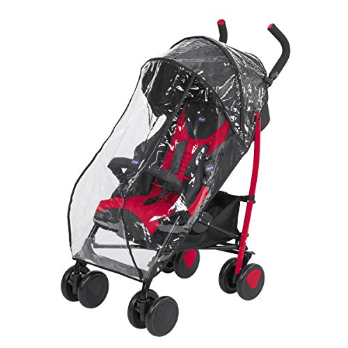 Chicco Echo - Silla de paseo, ligera y compacta, soporta hasta 22kg, color rojo (Scarlet)