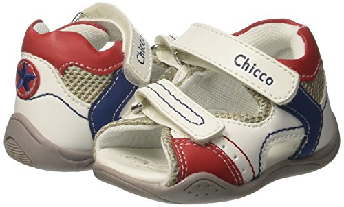 Chicco GIM, Sandalias para Bebés, Blanco (Bianco), 18 EU