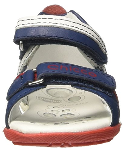 Chicco Ginetto, Sandalias para Bebés, Azul (BLU), 18 EU