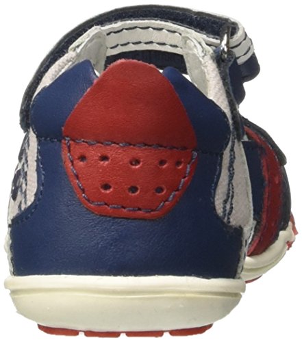 Chicco Ginetto, Sandalias para Bebés, Azul (BLU), 18 EU