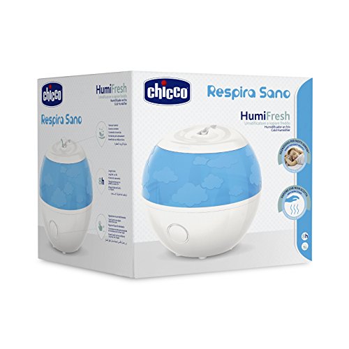 Chicco Humi Fresh - Humidificador de vapor frío con contenedor de esencias y autonomía de 8 horas