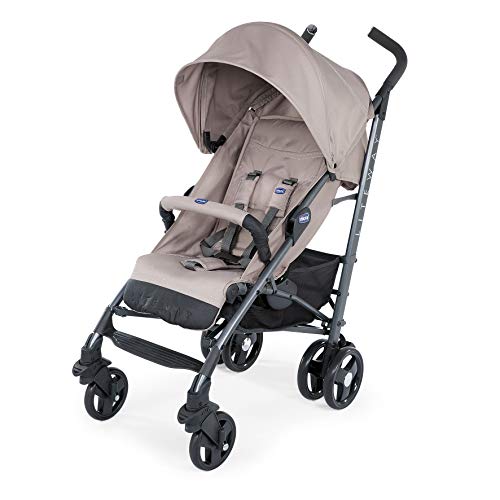 Chicco Liteway 3 - Silla de paseo ligera y compacta, soporta hasta 22kg, color marrón (Dart Beige)