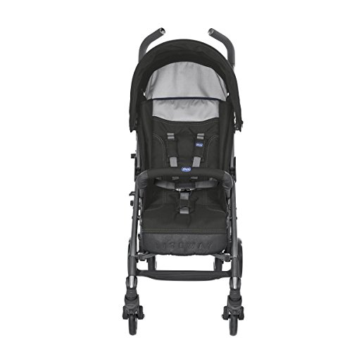 Chicco Liteway 3 - Silla de paseo ligera y compacta, soporta hasta 22kg, color negro (Jet Black)