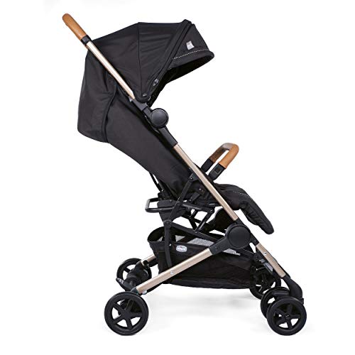 Chicco Miinimo2 Silla de paseo ultracompacta y ligera, solo 6 kg, color negro (Pure Black Special Edition)