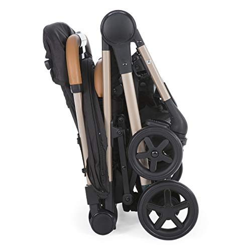 Chicco Miinimo2 Silla de paseo ultracompacta y ligera, solo 6 kg, color negro (Pure Black Special Edition)