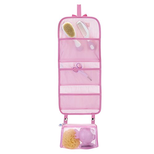 Chicco Mini Beauty - Set de higiene del bebé 5 en 1, color rosa