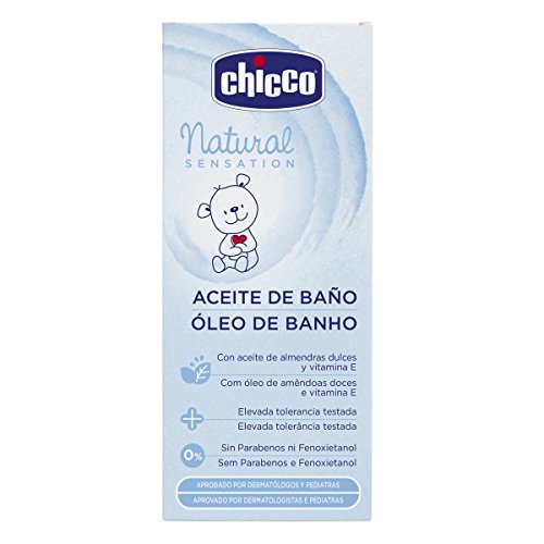 Chicco Natural Sensation - Aceite de baño, 200 ml