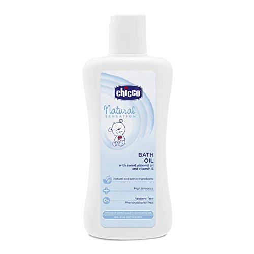 Chicco Natural Sensation - Aceite de baño, 200 ml