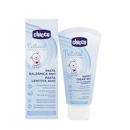 Chicco Natural Sensation - Crema balsámica 4 en 1, 100 ml