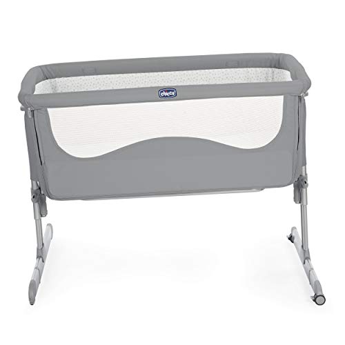 Chicco Next 2 me - Cuna de colecho con anclaje a cama y 6 alturas, color gris (Pearl)