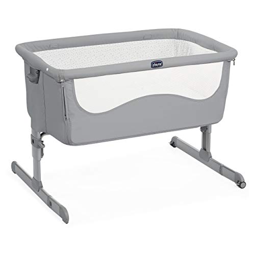 Chicco Next 2 me - Cuna de colecho con anclaje a cama y 6 alturas, color gris (Pearl)