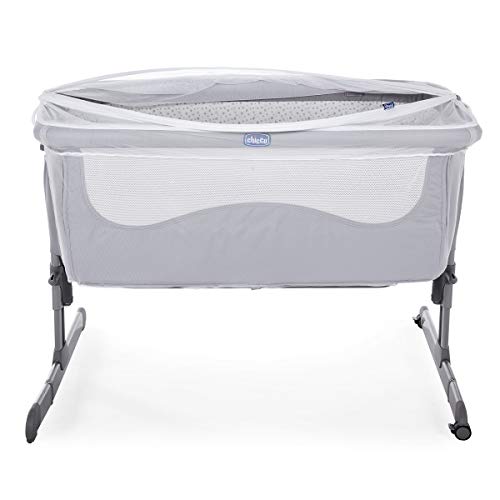 Chicco Next2Me Mosquitera para mini cuna Chicco Next2me: Estandar, Dream, Magic, con cremallera, color blanco