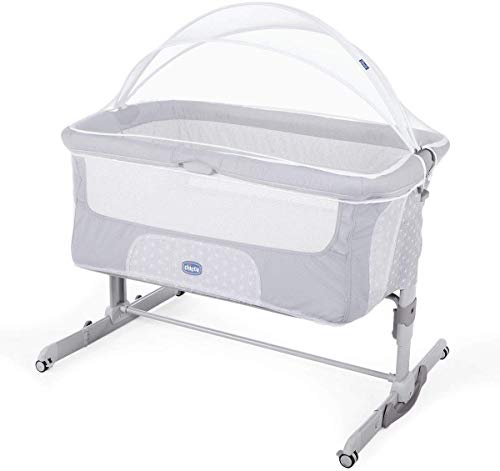 Chicco Next2Me Mosquitera para mini cuna Chicco Next2me: Estandar, Dream, Magic, con cremallera, color blanco