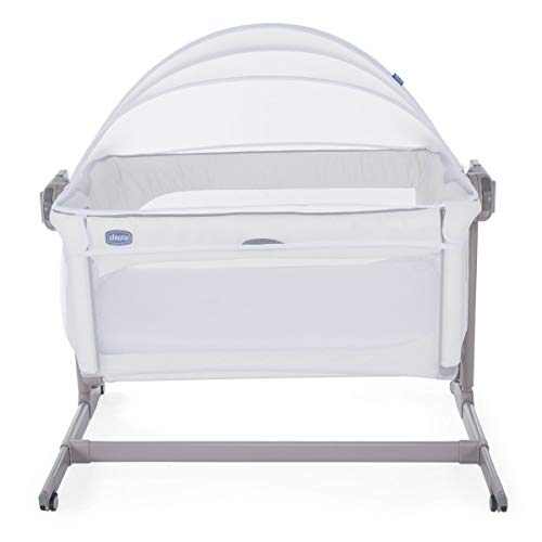 Chicco Next2Me Mosquitera para mini cuna Chicco Next2me: Estandar, Dream, Magic, con cremallera, color blanco