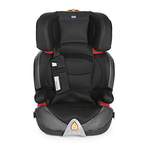 Chicco Oasys 2-3 Fix Plus - Silla de coche isofix Grupo 2/3 (15-36kg), color negro (Jet Black)