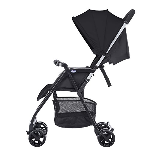 Chicco Ohlala 2 - Silla de paseo ultra ligera y compacta, fácil conducción, solo pesa 3,8 kg, color negro (Black Night)