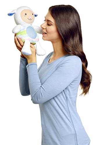 Chicco - Ovejita Dulces Nanas, suave peluche con proyector y sensor de sonido, color azul