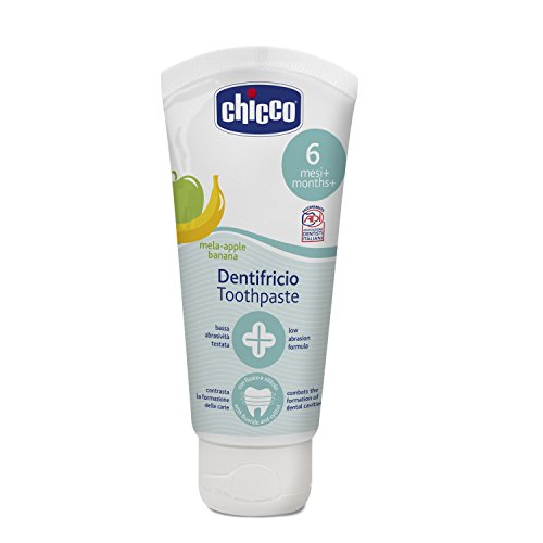 Chicco pasta de dientes, manzana / sabor a plátano