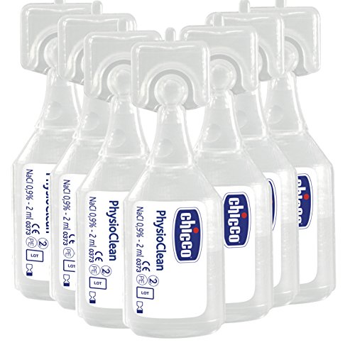 Chicco PhysioClean - Pack de 20 sueros fisiológicos, 2ml