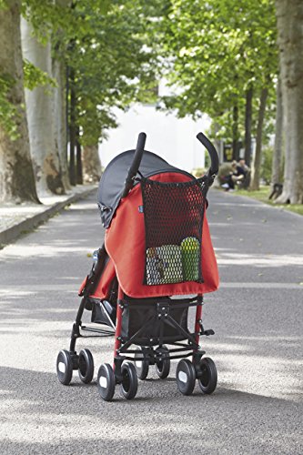 Chicco Red portaobjetos para manillar de silla de paseo, talla universal, color negro