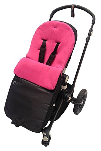 Chicco saco/Cosy Toes Compatible con Urban Londres Echo Multivía Lite Way, color rosa oscuro