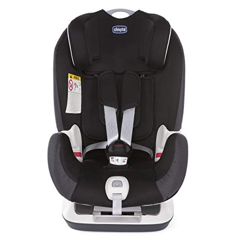 Chicco Seat up 012 Silla de coche isofix grupo 012 (0-25kg) con reductor, color negro (Jet Black) Silla de coche grupo 0+/1/2, Color Jet Black