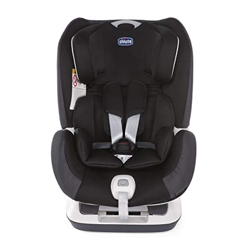 Chicco Seat up 012 Silla de coche isofix grupo 012 (0-25kg) con reductor, color negro (Jet Black) Silla de coche grupo 0+/1/2, Color Jet Black