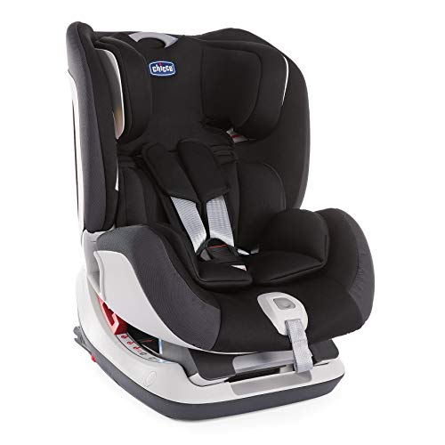 Chicco Seat up 012 Silla de coche isofix grupo 012 (0-25kg) con reductor, color negro (Jet Black) Silla de coche grupo 0+/1/2, Color Jet Black