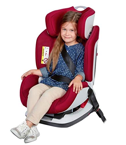 Chicco Seat up 012 Silla de coche isofix grupo 012 (0-25kg) con reductor, color rojo (Red Passion) Silla de coche grupo 0+/1/2, Color Red Passion