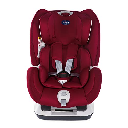 Chicco Seat up 012 Silla de coche isofix grupo 012 (0-25kg) con reductor, color rojo (Red Passion) Silla de coche grupo 0+/1/2, Color Red Passion