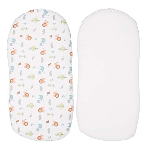 Chicco - Set de Sábanas 2 Piezas para Baby Hug 4 en 1 75 x 38 cm  (Accesorio), Blanco